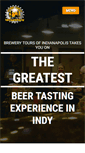 Mobile Screenshot of brewerytoursofindianapolis.com